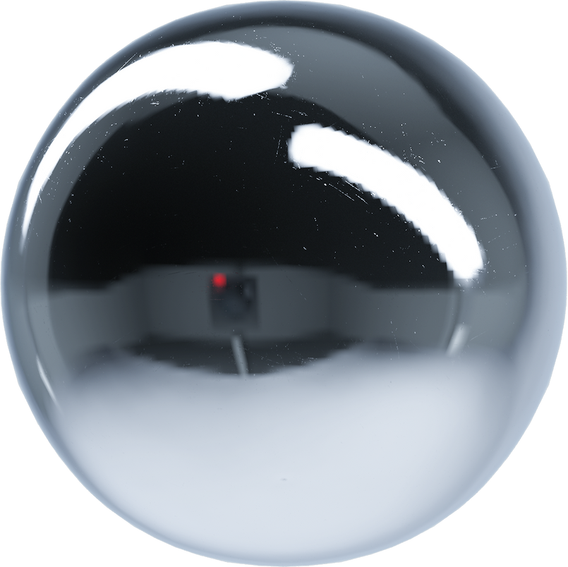 3D Chrome Shape SphereBlob